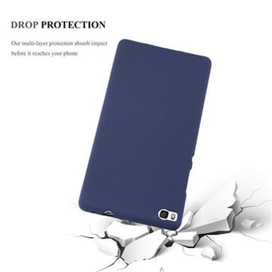 Deksel Huawei P8 case (blå)