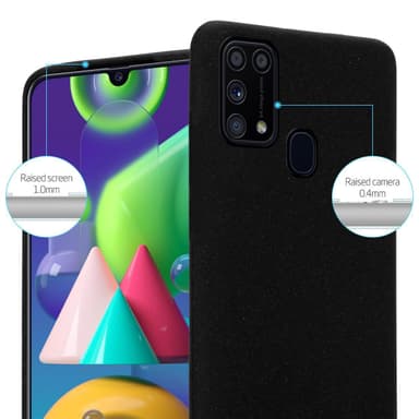 Deksel Samsung Galaxy M31 case (svart)