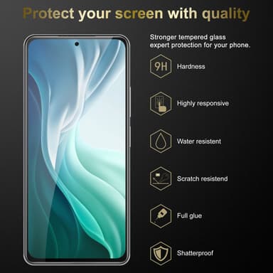Xiaomi Mi 11i / POCO F3 Skjermbeskytter Skärmskydd