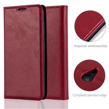 Nokia Lumia 535 lommebokdeksel case (rød)