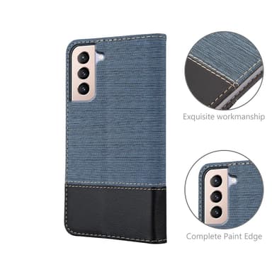 Samsung Galaxy S21 PLUS lommebokdeksel etui (blå)