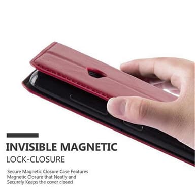 Nokia Lumia 535 lommebokdeksel case (rød)