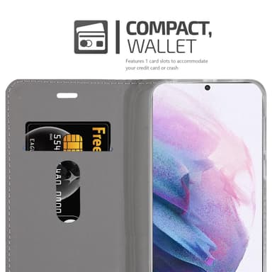 Samsung Galaxy S21 PLUS lommebokdeksel etui (blå)