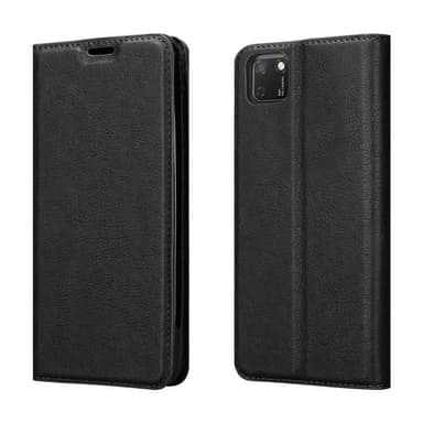 Honor 9S / Huawei Y5P lommebokdeksel case (svart)