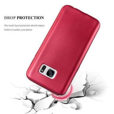 Deksel Samsung Galaxy S7 Case Cover (rød)