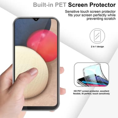 Samsung Galaxy A02s Deksel 360 Case Cover