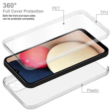 Samsung Galaxy A02s Deksel 360 Case Cover