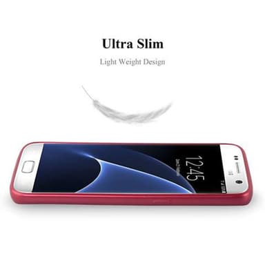 Deksel Samsung Galaxy S7 Case Cover (rød)