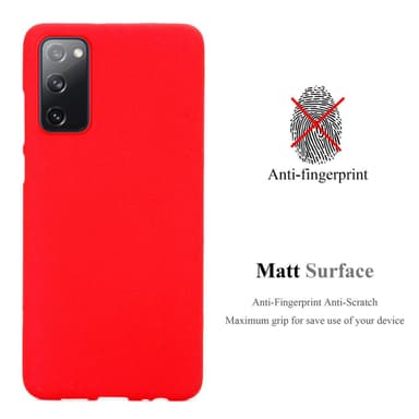 Deksel Samsung Galaxy S20 FE case (rød)
