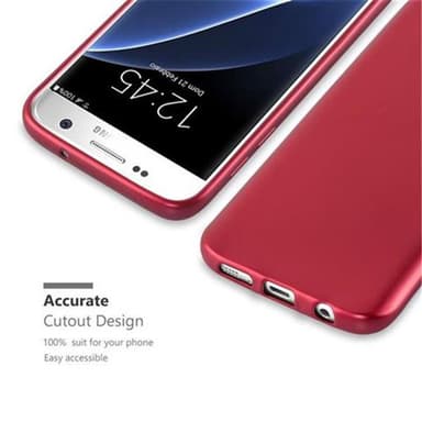 Deksel Samsung Galaxy S7 Case Cover (rød)