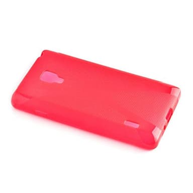 LG OPTIMUS L7 II Deksel Case Cover (rød)