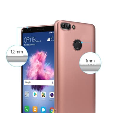 Deksel Huawei P SMART 2018 / Enjoy 7S Case Cover (rosa)