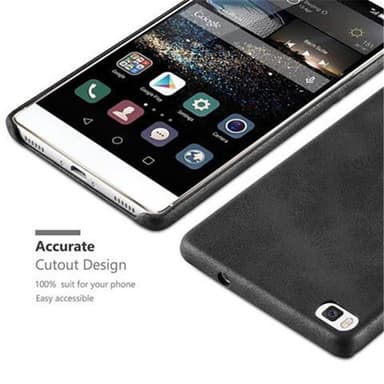 Huawei P8 Hardt Deksel Cover (svart)
