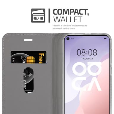 Huawei NOVA 7 SE lommebokdeksel etui (grå)