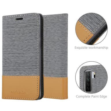 Huawei NOVA 7 SE lommebokdeksel etui (grå)
