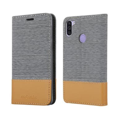 Samsung Galaxy A11 / M11 lommebokdeksel etui (grå)