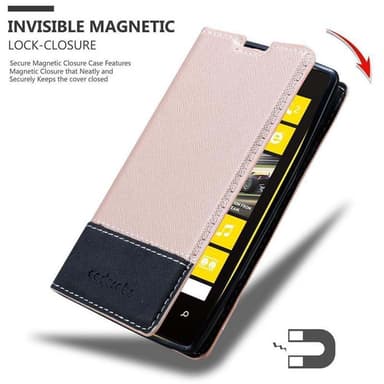 Nokia Lumia 520 / 521 Deksel Case Cover (rosa)