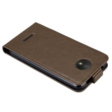 Motorola MOTO C deksel flip cover (brun)