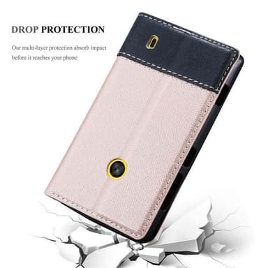 Nokia Lumia 520 / 521 Deksel Case Cover (rosa)