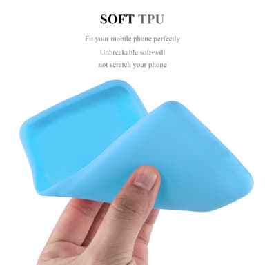 Deksel Xiaomi 11T / 11T PRO Silikon cover (blå)