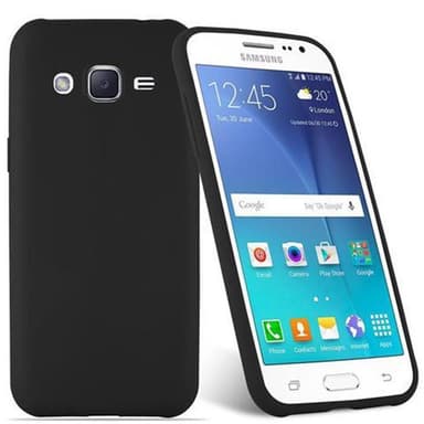 Deksel Samsung Galaxy J2 2015 Silikon cover (svart)