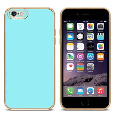 iPhone 6 PLUS / 6S PLUS silikondeksel cover (turkis)