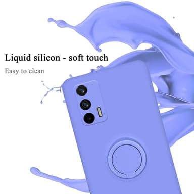 Deksel Realme GT / GT Neo 2T / Q3 PRO Ring Case (lilla)