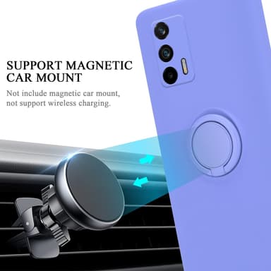Deksel Realme GT / GT Neo 2T / Q3 PRO Ring Case (lilla)