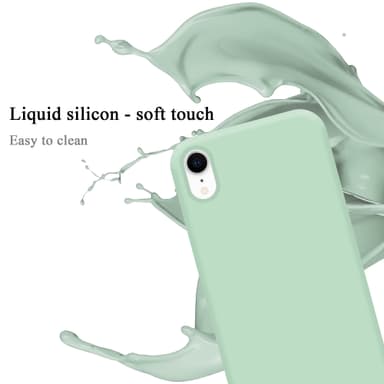 iPhone XR silikondeksel case (grønn)
