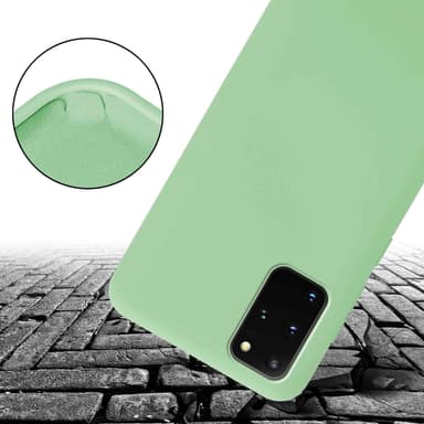 Deksel Samsung Galaxy S20 PLUS med Halskjede (grønn)