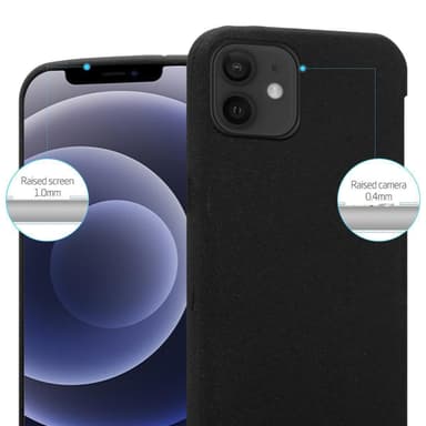 Deksel iPhone 12 MINI case (svart)