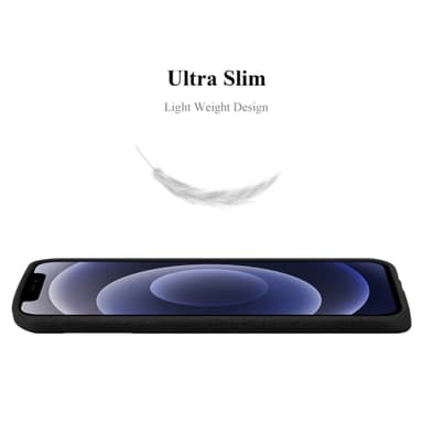 Deksel iPhone 12 MINI case (svart)