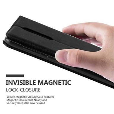 Nokia 8 2017 lommebokdeksel case (svart)