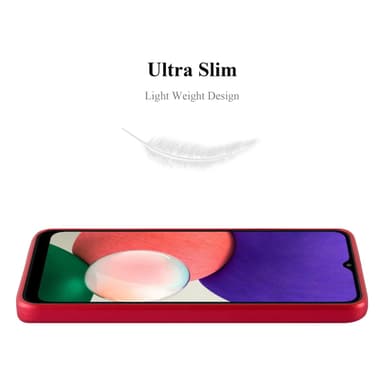 Deksel Samsung Galaxy A22 5G Case Cover (rød)