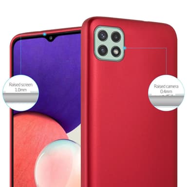 Deksel Samsung Galaxy A22 5G Case Cover (rød)