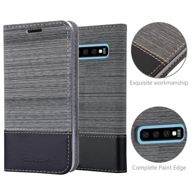 Samsung Galaxy S10 5G lommebokdeksel etui (grå)