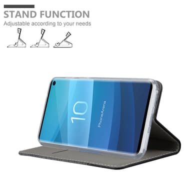 Samsung Galaxy S10 5G lommebokdeksel etui (grå)