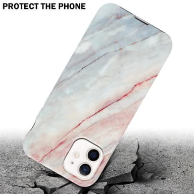 iPhone 12 PRO MAX lommebokdeksel etui (rosa)