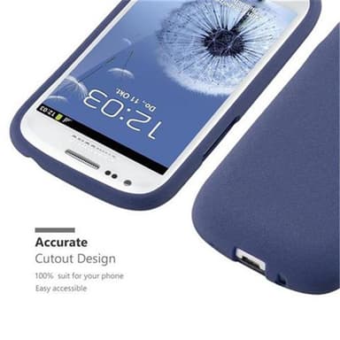 Deksel Samsung Galaxy S3 MINI case (blå)