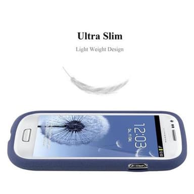 Deksel Samsung Galaxy S3 MINI case (blå)