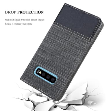 Samsung Galaxy S10 5G lommebokdeksel etui (grå)
