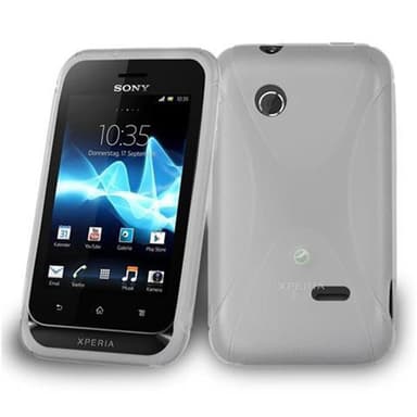 Sony Xperia TIPO Deksel Case Cover (gjennomsiktig)