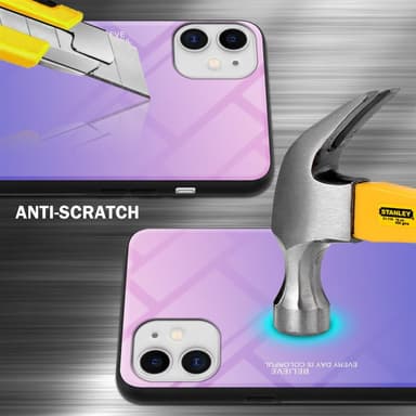 Deksel iPhone 11 Case Cover (svart)