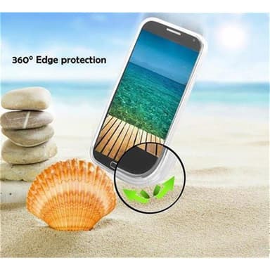 Sony Xperia TIPO Deksel Case Cover (gjennomsiktig)