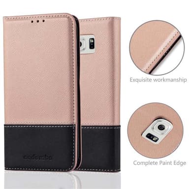 Samsung Galaxy S6 EDGE PLUS Deksel Case Cover (rosa)