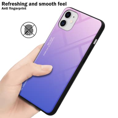 Deksel iPhone 11 Case Cover (svart)