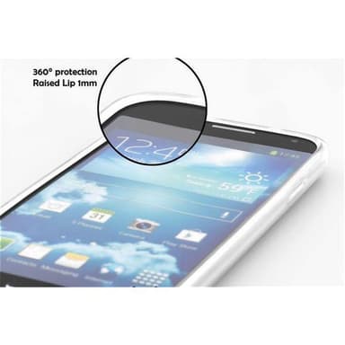 Sony Xperia TIPO Deksel Case Cover (gjennomsiktig)