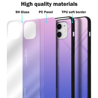 Deksel iPhone 11 Case Cover (svart)