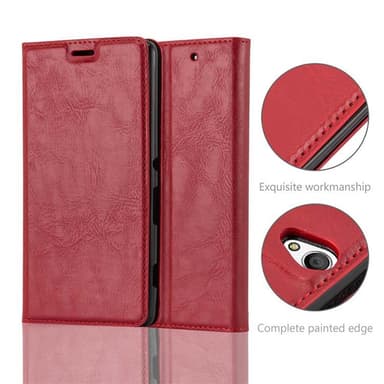 Sony Xperia C4 lommebokdeksel case (rød)
