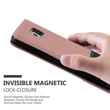 Samsung Galaxy S6 EDGE PLUS Deksel Case Cover (rosa)